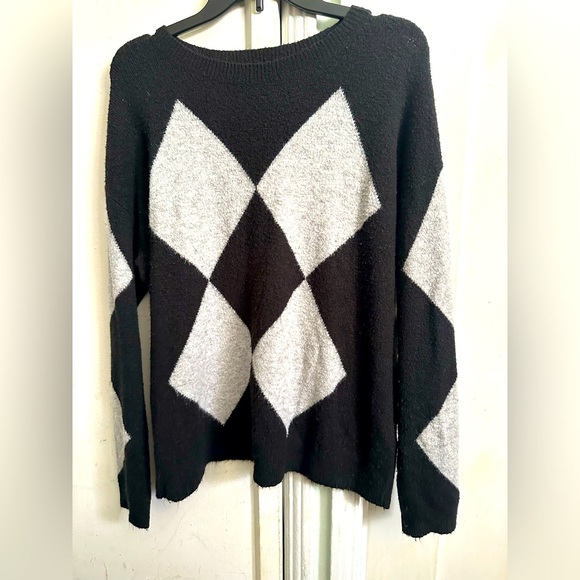 Halogen Size Large Argyle Sweater - Picture 1 of 7